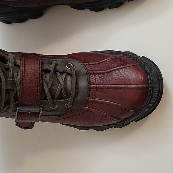 Polo by Ralph Lauren Huntswood Boots - Brown/Merlot - Sz 10 D - Picture 6 of 16